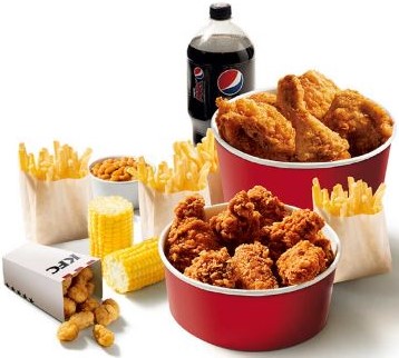 KFC Family Treat Menu